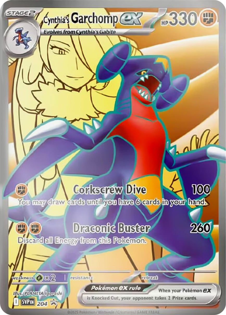 Cynthia's Garchomp ex